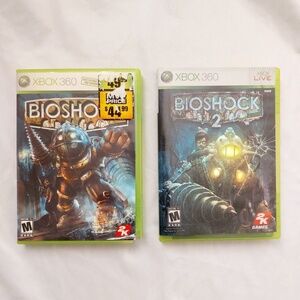 BioShock 1 & 2 Bundle Lot (XBox 360) - Untested